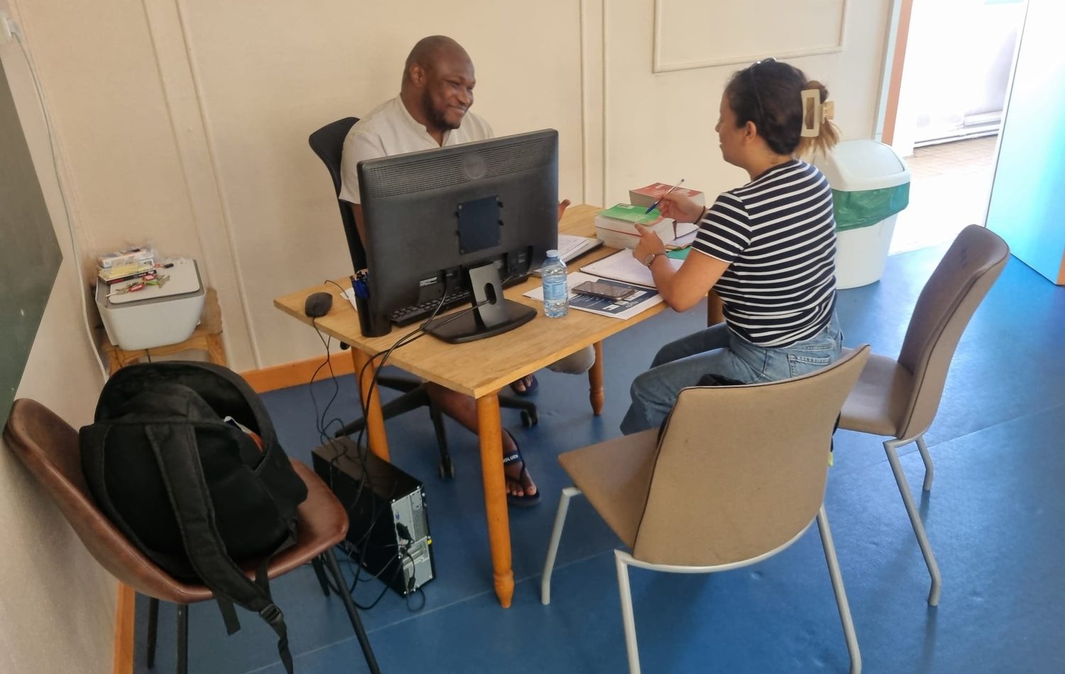 Accompagnement individuel dans les locaux de l'association