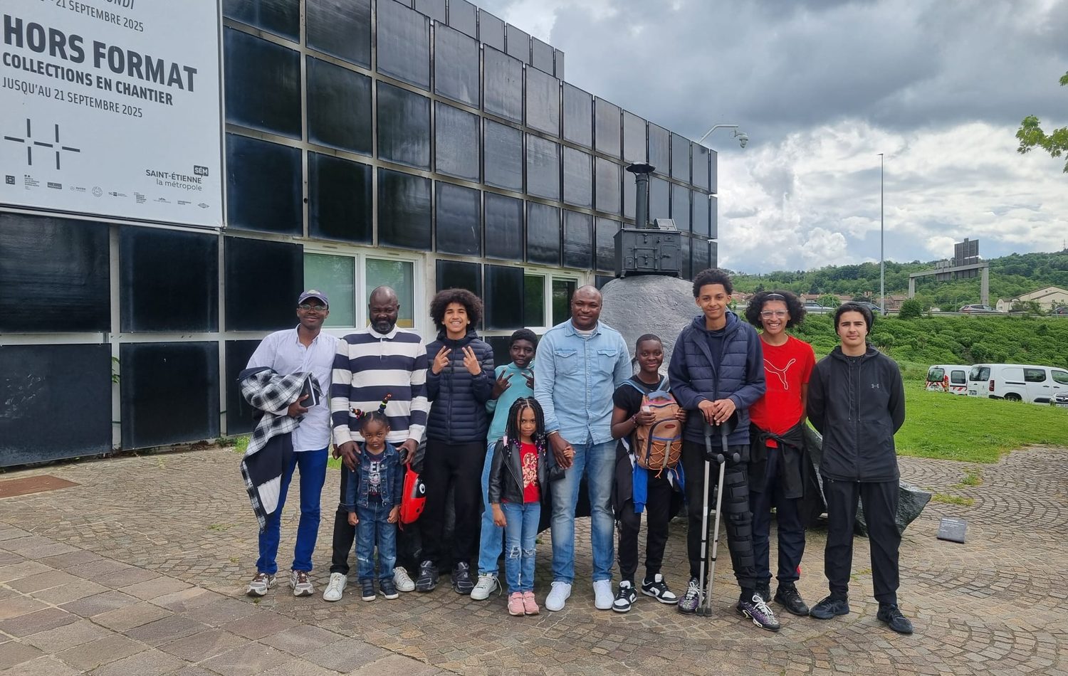Groupe ASAI lors d'une sortie culturelle à Saint-Étienne
